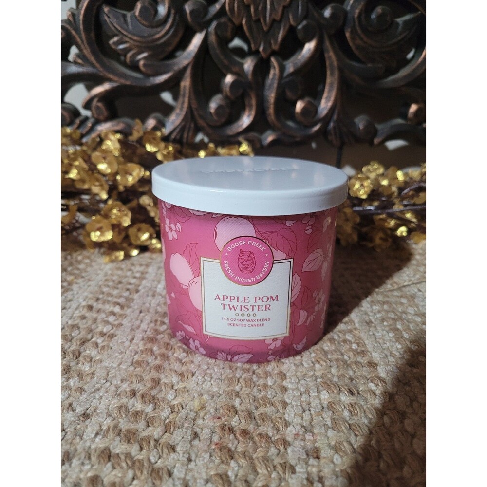 Apple Pom Twister - Goose Creek 3-wick Candle